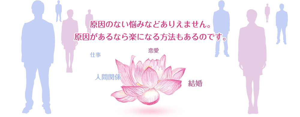 原因のない悩みなどありえません。原因があるなら楽になる方法もあるのです。